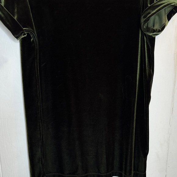 Ecote Dark Velvet mini dress - Picture 4 of 9